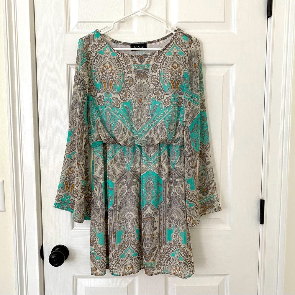 Fab’rik Bell Sleeve Dress